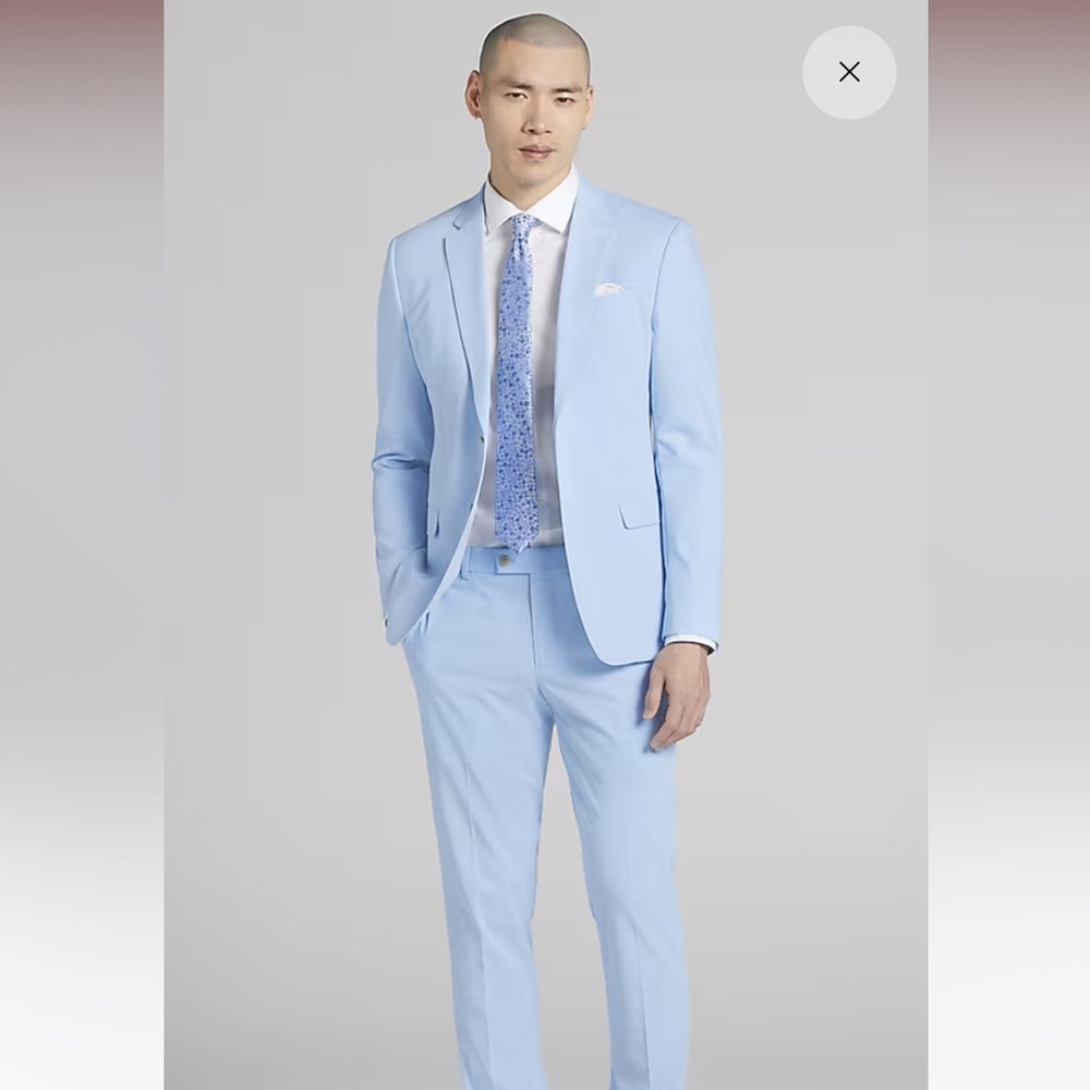 Egara Skinny Fit Suit Jacket & pants 35S and 29x32 pants